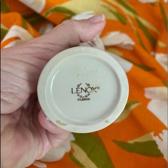 Lenox Blue Bell Porcelain Budvase 5" Bud Vase PR5 vintage - Picture 4 of 6